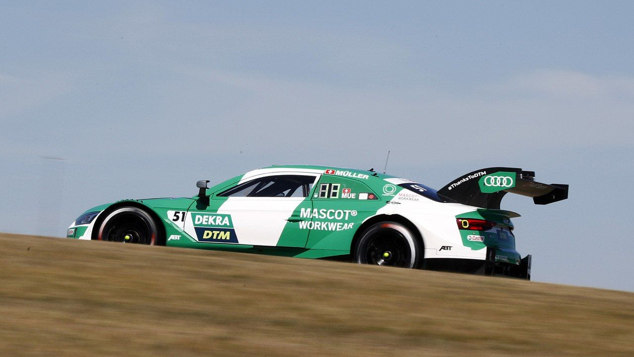 Nico Müller no pierde el ritmo y lidera los dos libres en Lausitzring