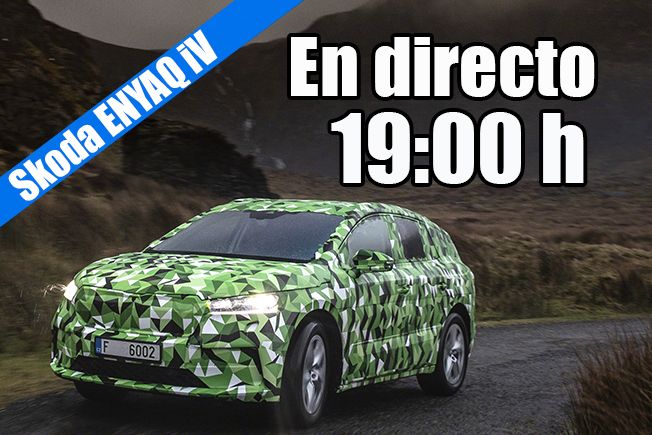 En directo, la presentación mundial del nuevo Skoda ENYAQ iV