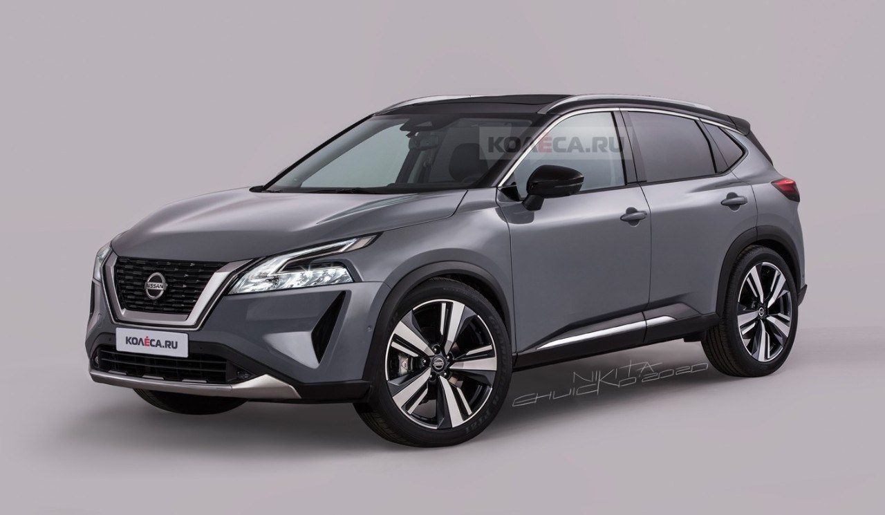 Nuevos renders del Nissan Qashqai 2022 revelan su aspecto definitivo