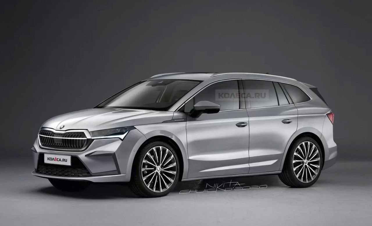 Este es el aspecto del Skoda Enyaq iV en su configuración de producción