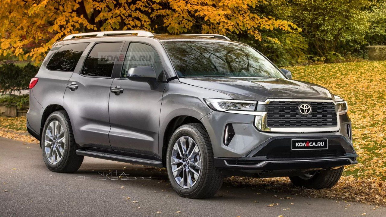 Primeras recreaciones del nuevo Toyota Sequoia 2023