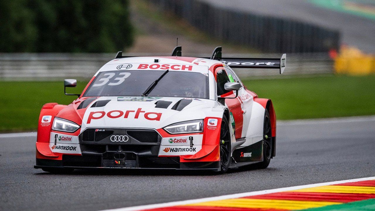 René Rast logra la pole del domingo en la cita del DTM en Spa