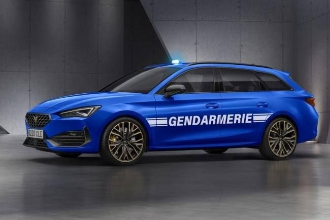 El nuevo CUPRA León Sportstourer, al servicio de la Gendarmería francesa en 2021