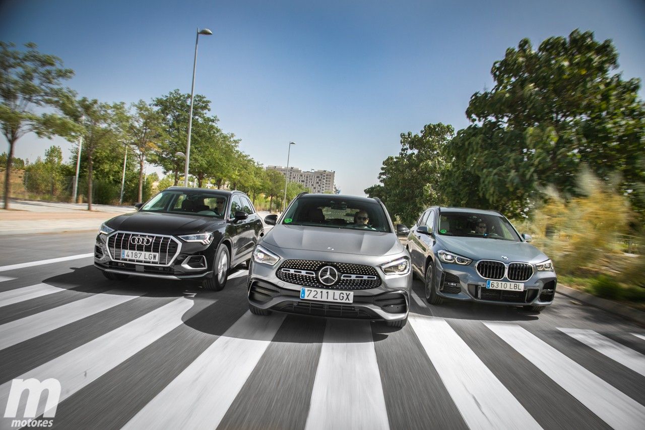 Comparativa Mercedes GLA, BMW X1, Audi Q3, cuestión de matices (con vídeo)