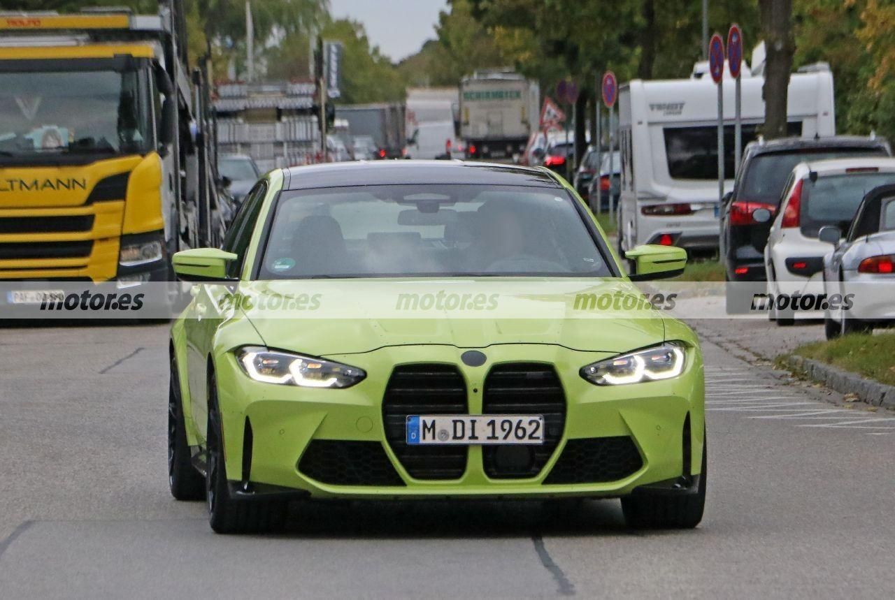 Nuevas fotos espía muestran dos prototipos del BMW M3 G80 al natural