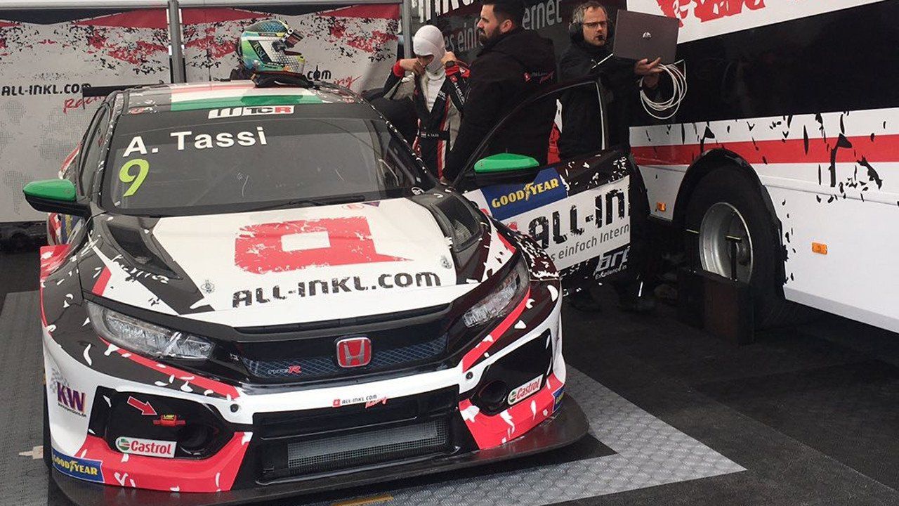 Doblete de Attila Tassi en los libres del WTCR en el Nordschleife