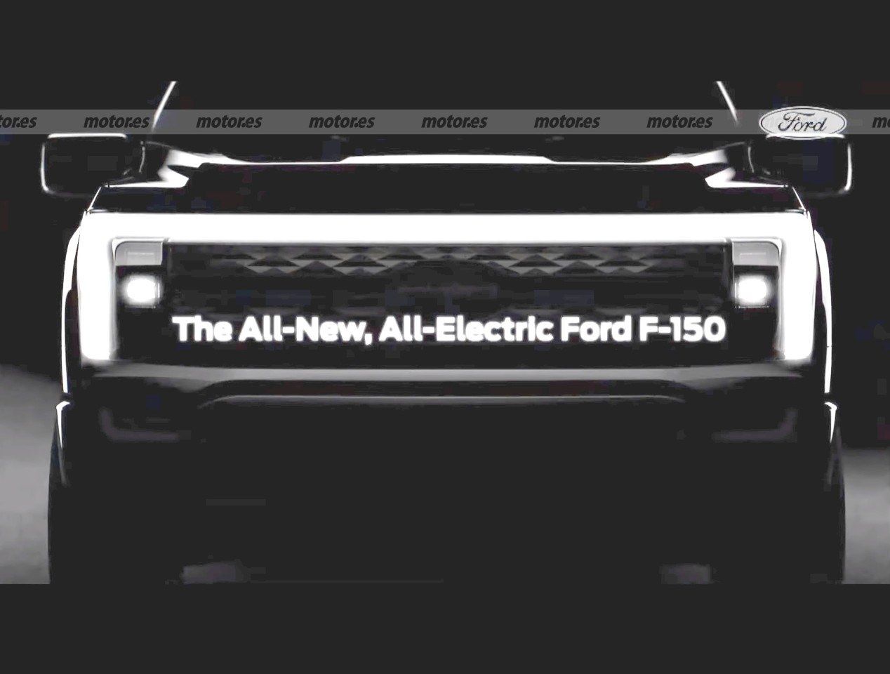 Ford desvela la primera imagen del F-150 eléctrico y anuncia su fecha de llegada