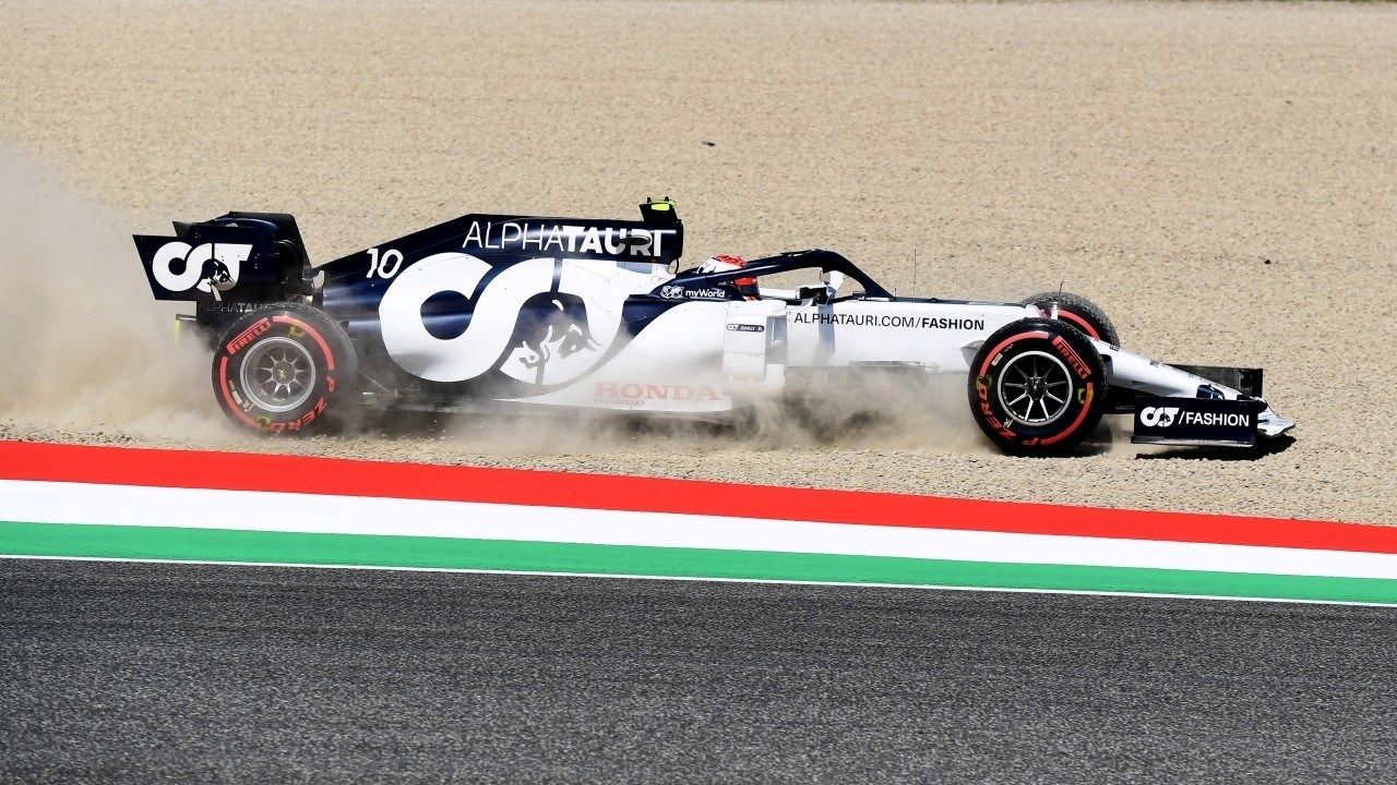 Gasly, de ganar en Monza a quedar eliminado en la Q1 de Mugello