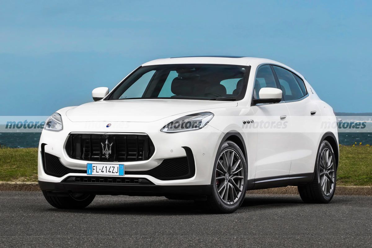 Primera recreación del futuro Maserati Grecale, un adelanto de diseño y motores