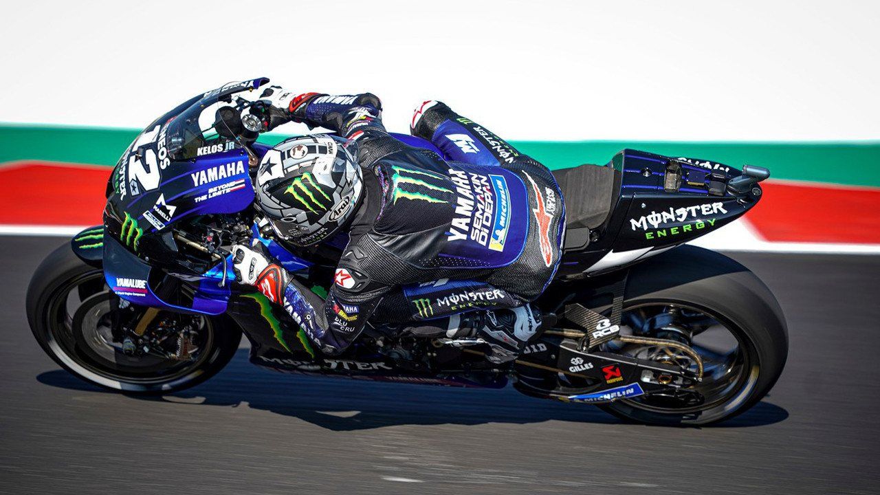 Maverick Viñales lidera el 'póker' de Yamaha en la parrilla de Misano