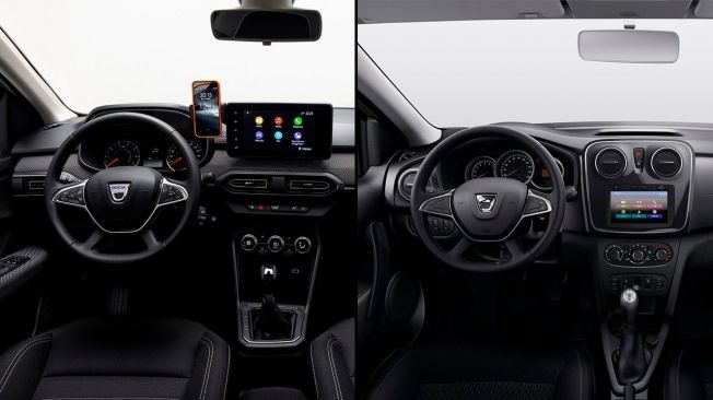 Comparativa visual del Dacia Logan 2021