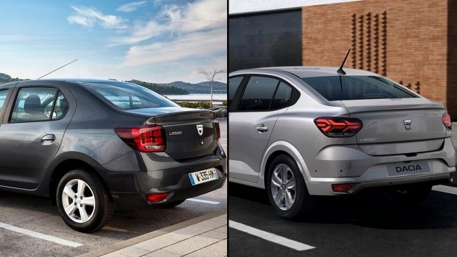 Comparativa visual del Dacia Logan 2021