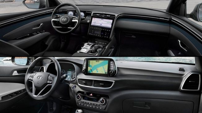 Comparativa del Hyundai Tucson - interior