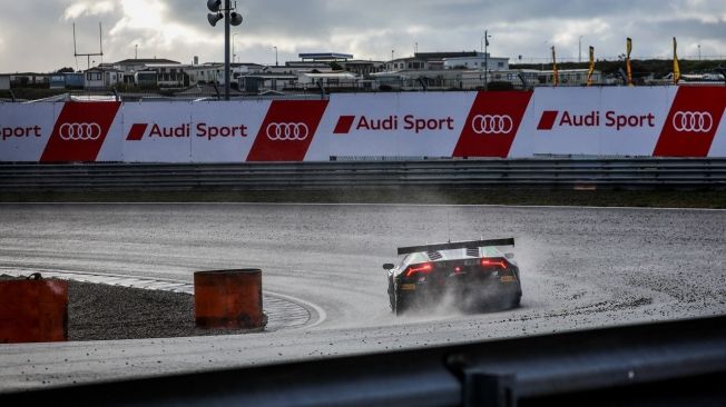 El Lamborghini #14 se lleva las dos poles del GTWC Europe en Zandvoort