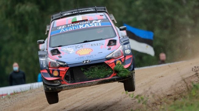 Ott Tänak cierra la etapa del sábado al frente del Rally de Estonia