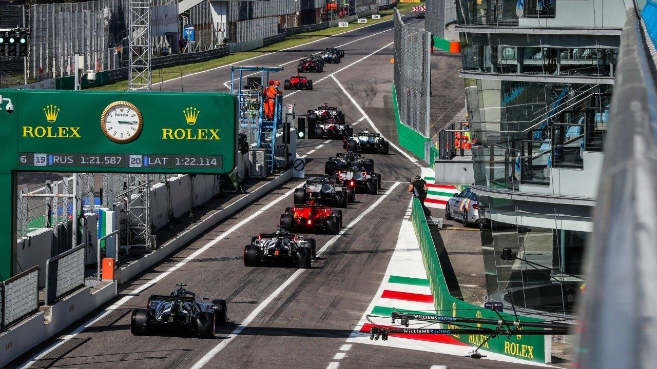 Así queda la parrilla del GP de Italia de F1 2020