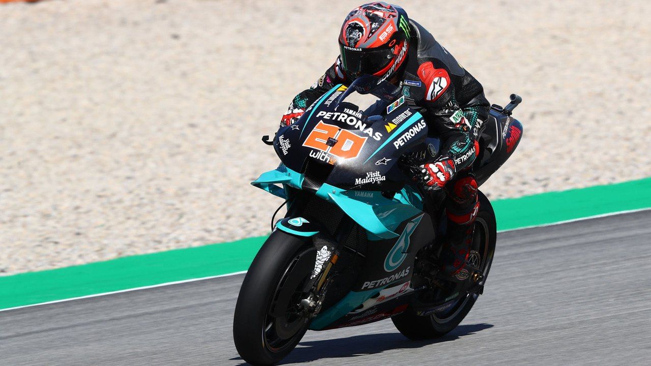 Quartararo conquista el GP de Catalunya de MotoGP por delante de Mir y Rins