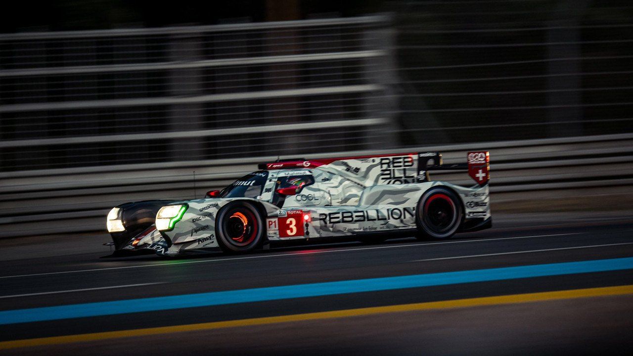 El Rebellion #3 domina los accidentados libres nocturnos de Le Mans