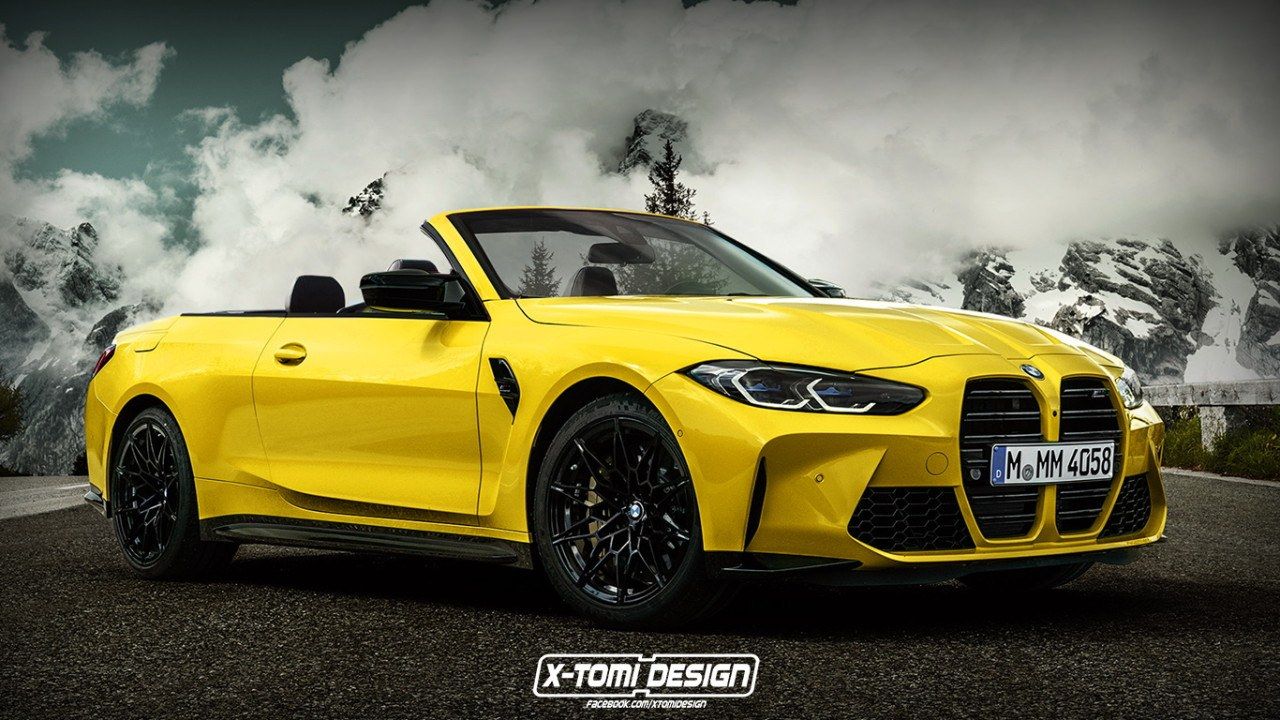 El futuro BMW M4 Cabrio se deja ver por primera vez en esta recreación