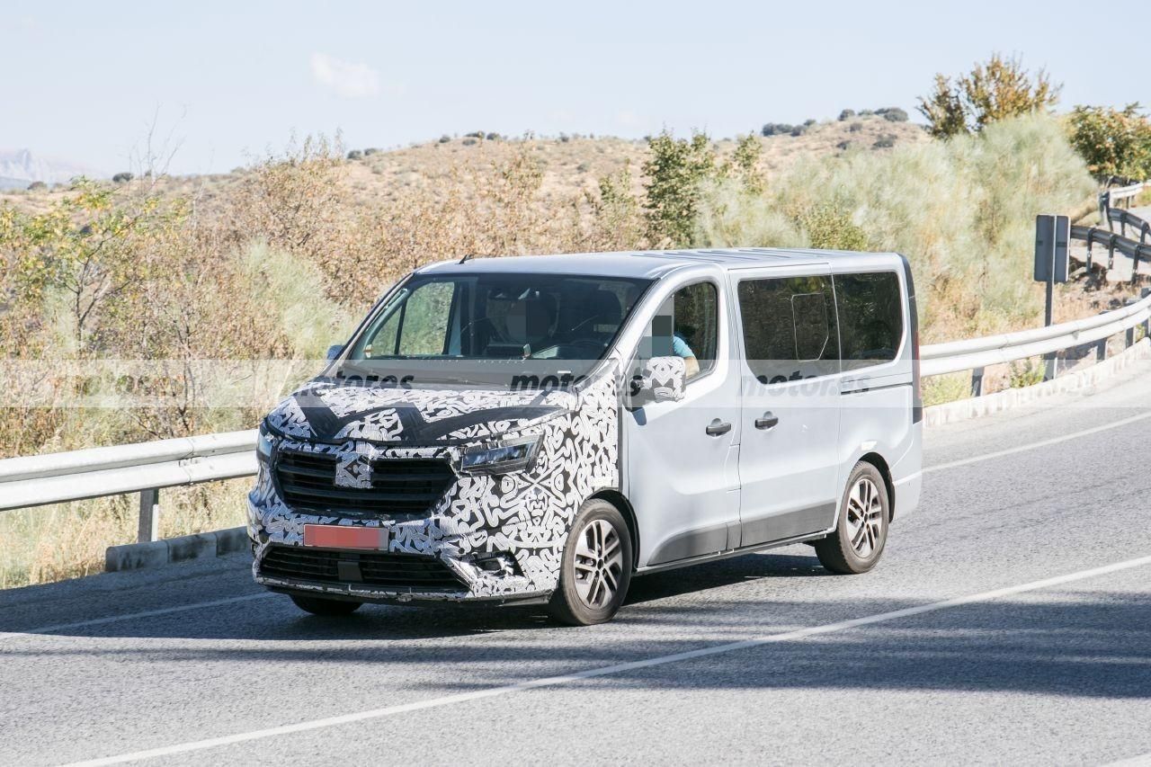 Renault Trafic 2022, la renovada furgoneta francesa se deja ver en el sur de Europa