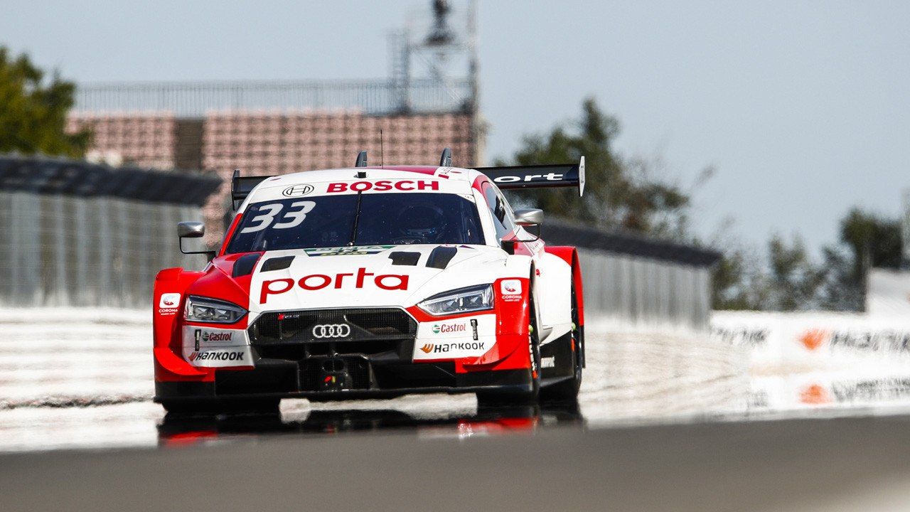 René Rast logra la primera pole del DTM en la versión corta de Nürburgring