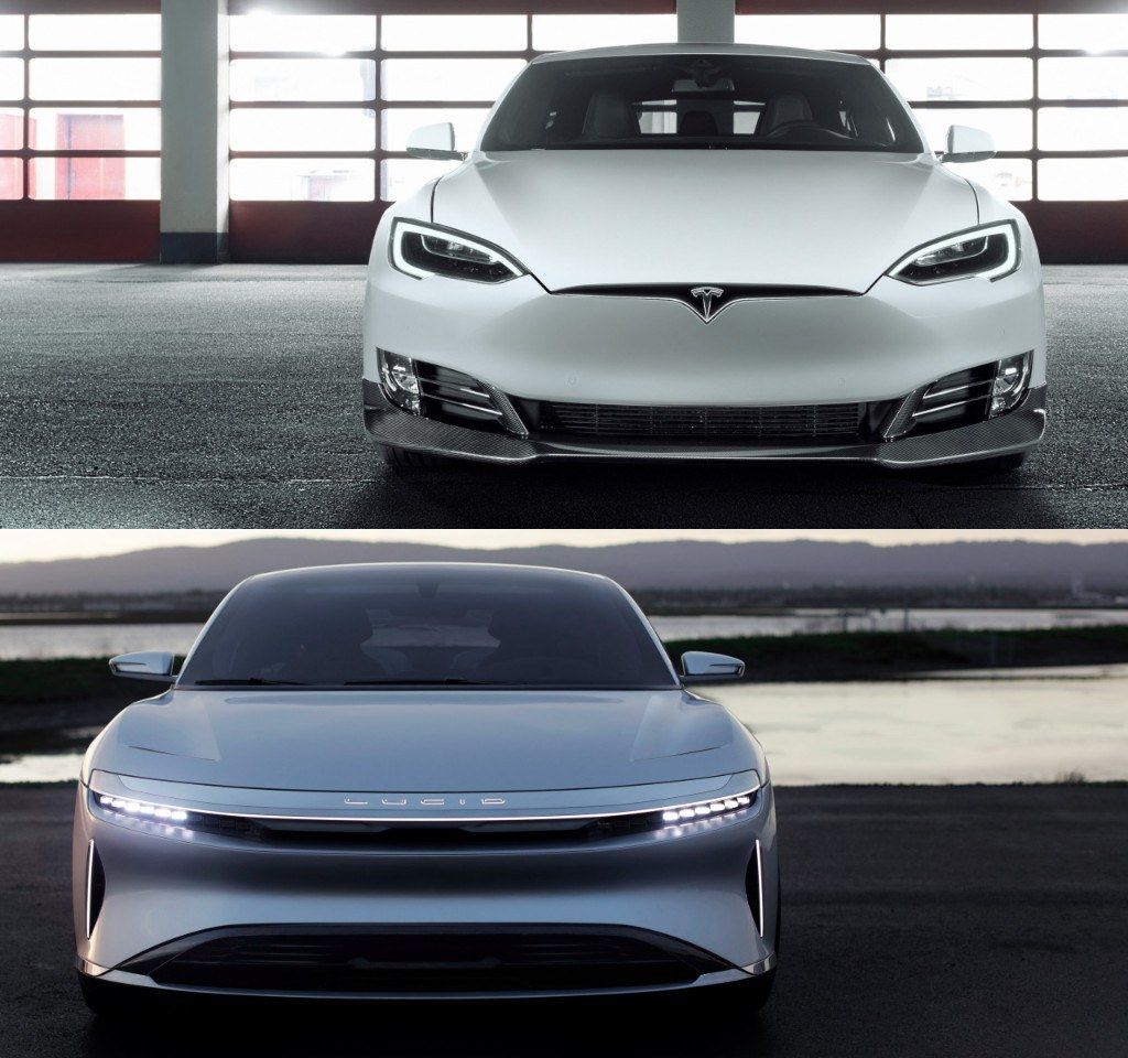 Tesla Model S vs. Lucid Air Dream. Continúa la guerra por el eléctrico más rápido y potente