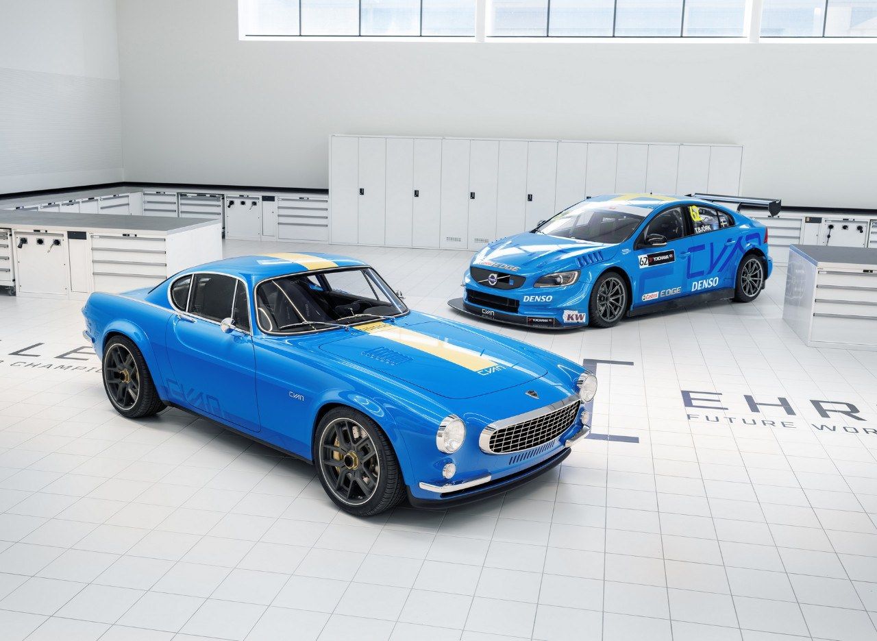 El nuevo Volvo P1800 Cyan es una edición restomod oficial de 419 CV