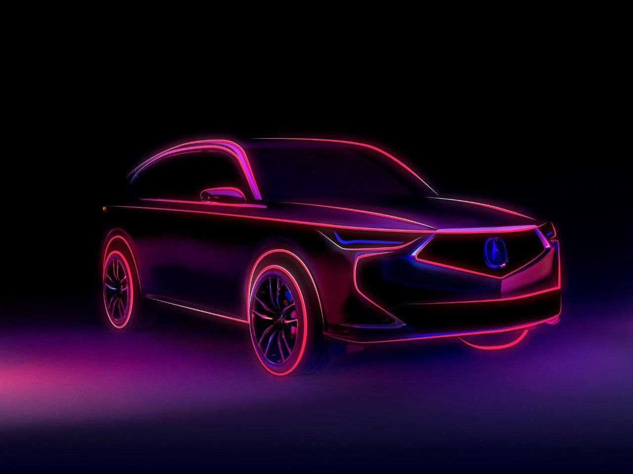 El Acura MDX 2021 ya tiene fecha de presentación y se asoma en su primer teaser