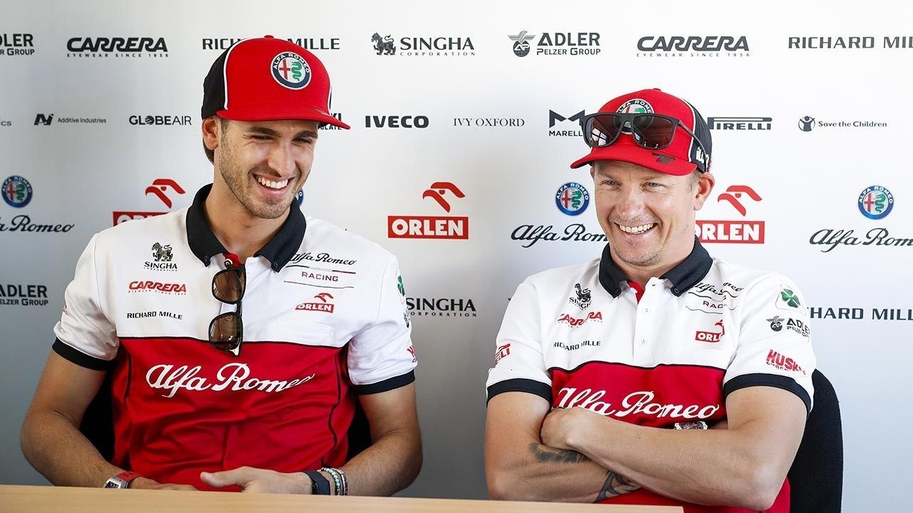 Alfa Romeo confirma a Raikkonen y Giovinazzi para 2021