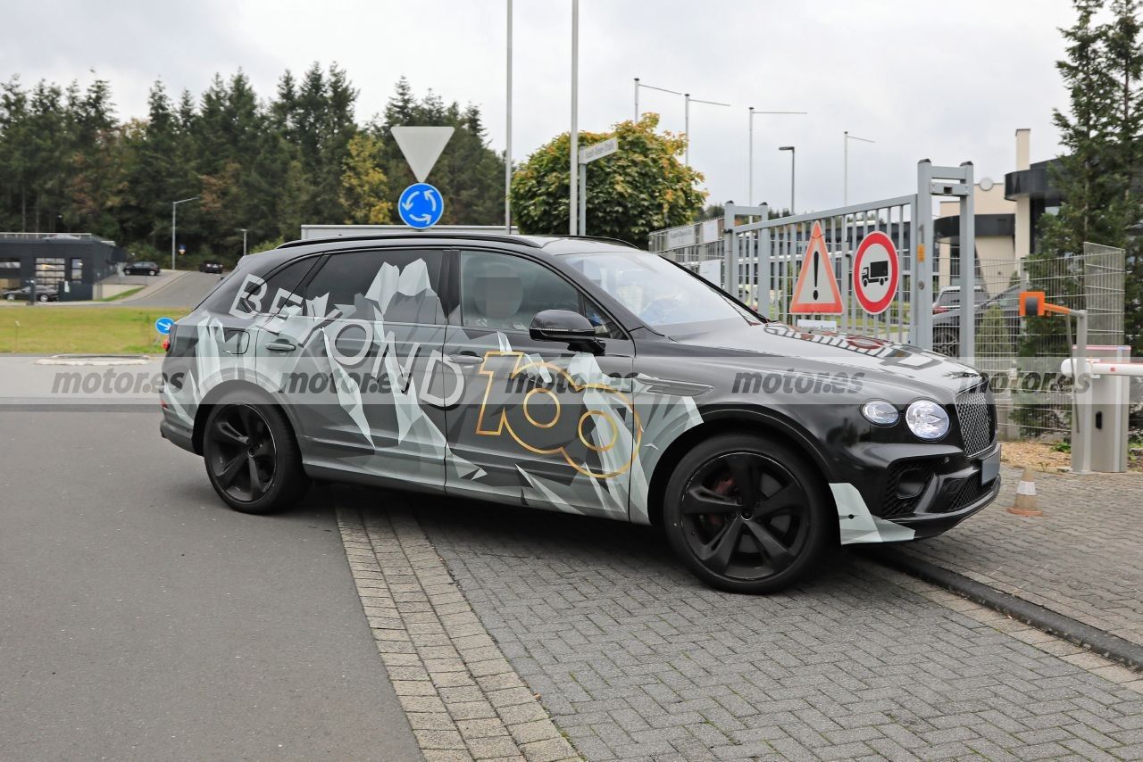 Bentley empieza las pruebas del nuevo Bentley Bentayga EWB 2021 en Nürburgring