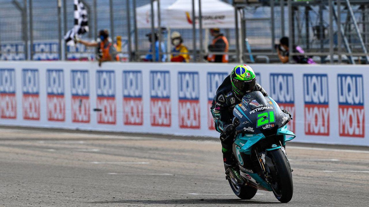 Franco Morbidelli logra su segundo triunfo en MotoGP en el GP de Teruel