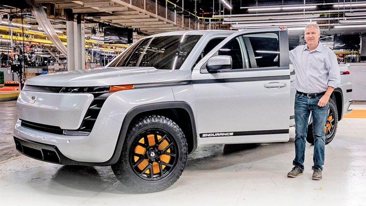 El Lordstown Endurance, un nuevo pick-up eléctrico, llegará al mercado en 2021