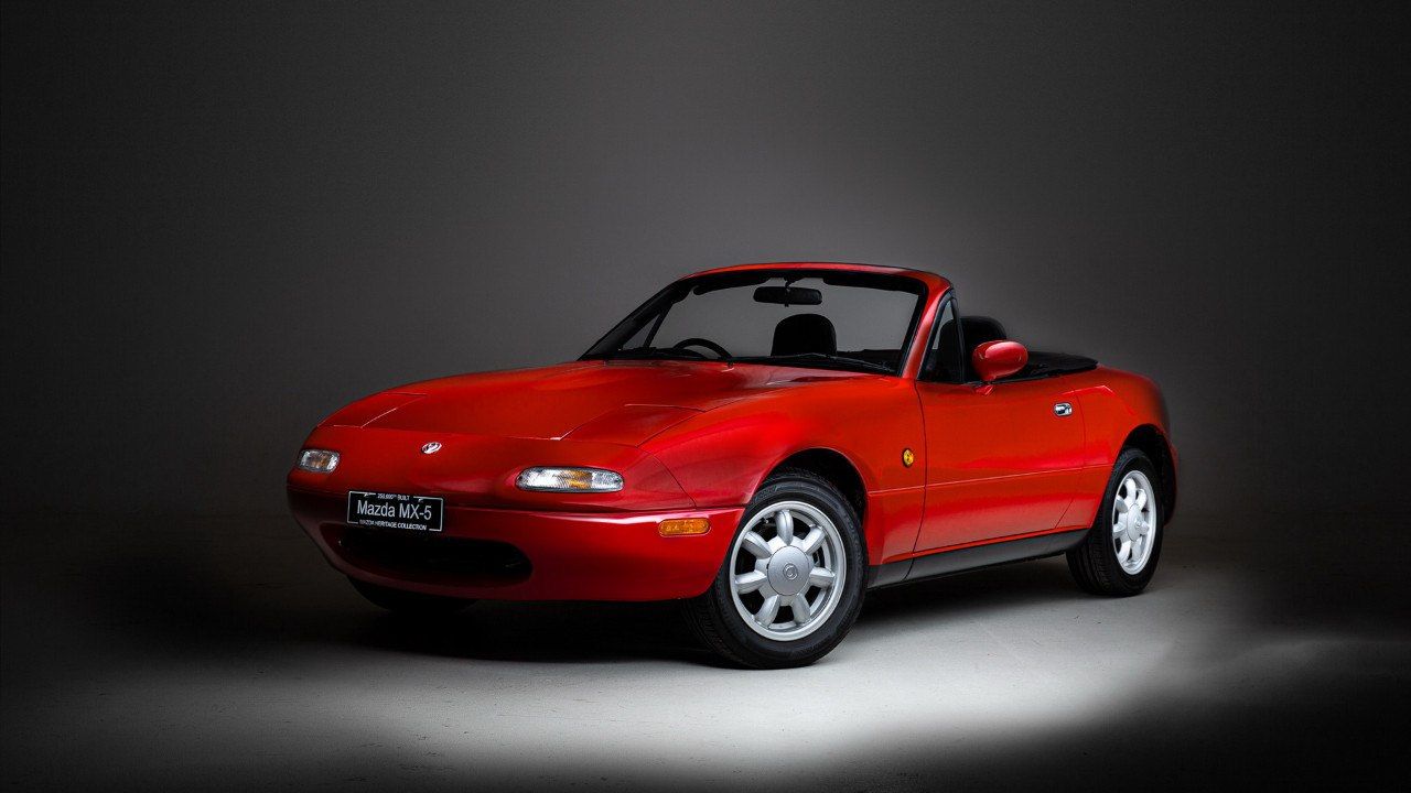 Mazda lanza en Europa el catálogo de nuevos repuestos para el clásico MX-5 NA