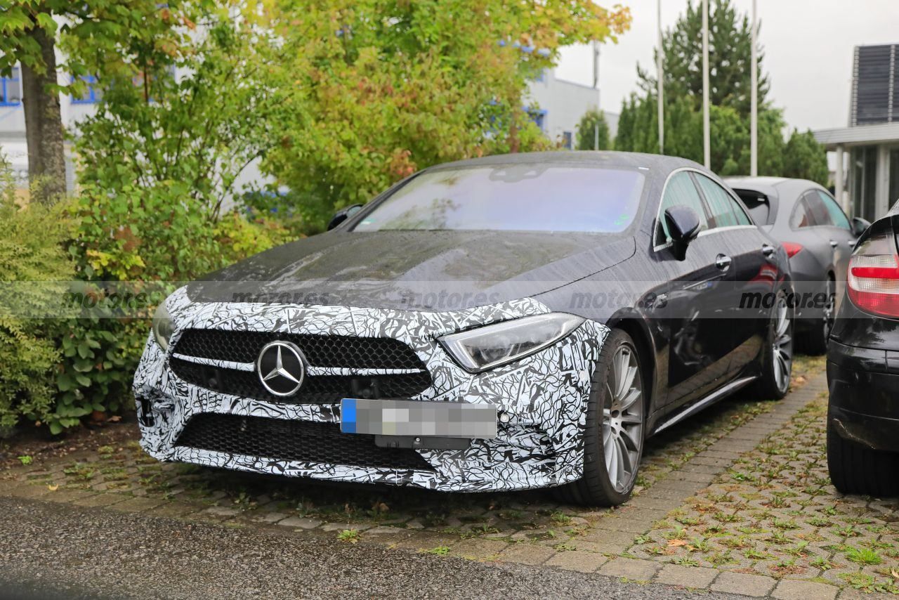 El Mercedes-AMG CLS 53 va a recibir una actualización y estas son sus primeras fotos