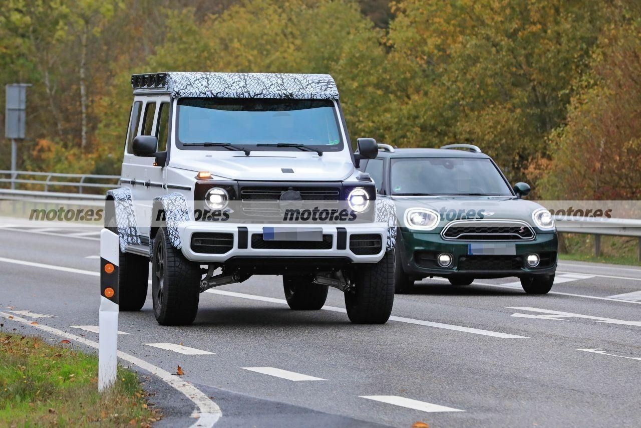 Mercedes-AMG apura las pruebas del nuevo G 63 4x4² 2021 en los alrededores de Nürburgring