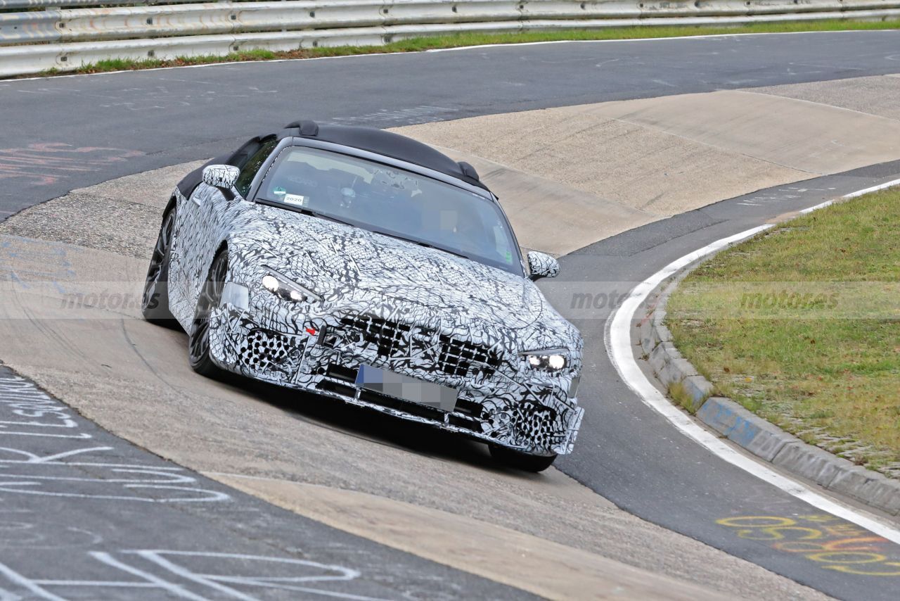 El nuevo Mercedes Clase SL (R232) a fondo en Nürburgring