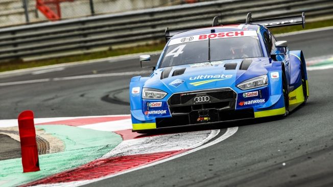 René Rast ya es líder del DTM tras ganar por tercera vez en Zolder