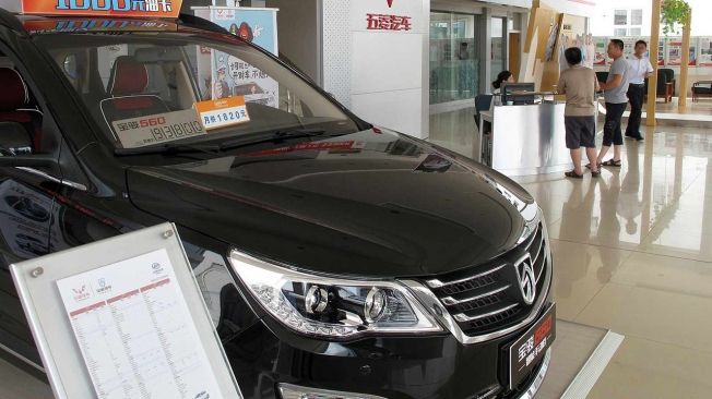 Ventas de coches en China en septiembre de 2020