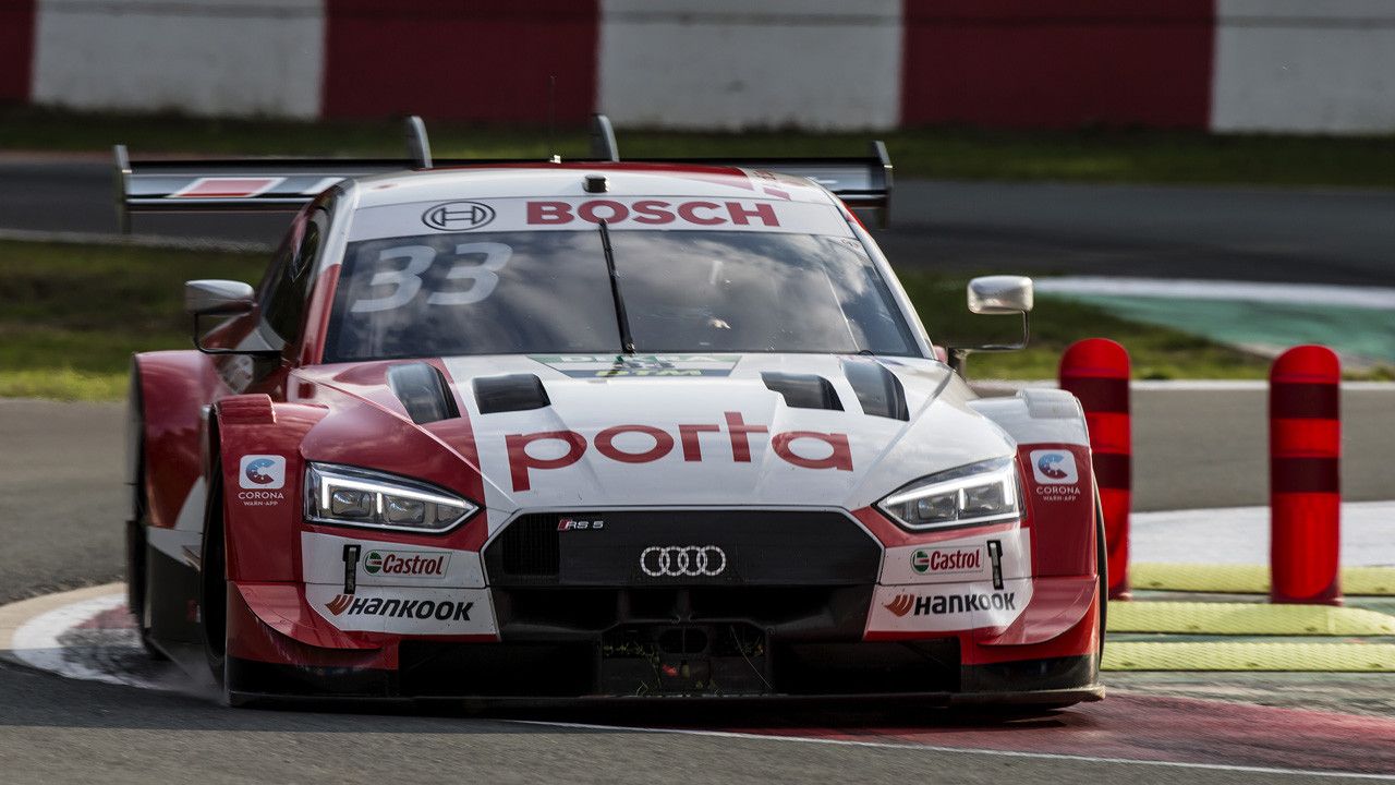 René Rast logra la disputada primera pole del DTM en un Zolder mojado