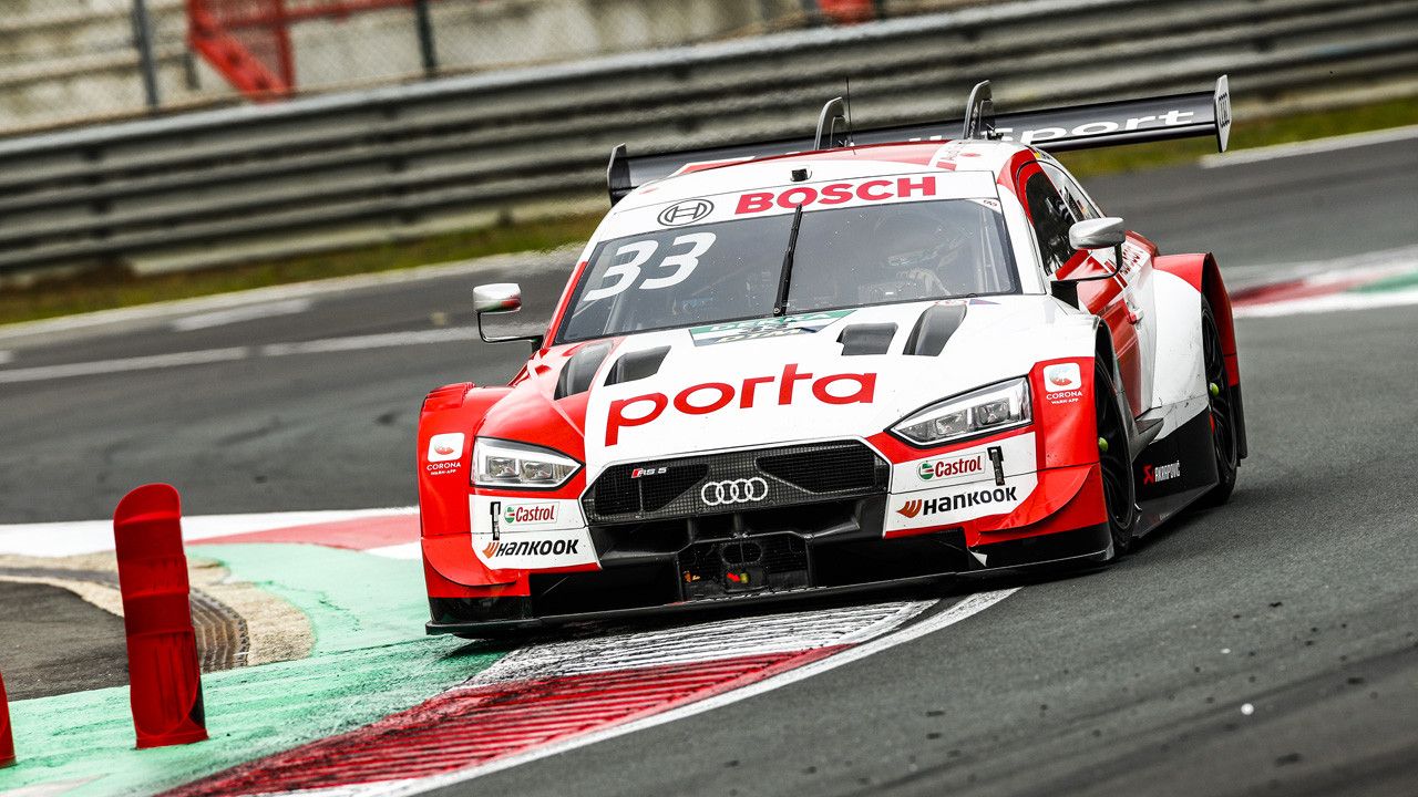 René Rast sigue imparable en Zolder y logra una nueva pole del DTM