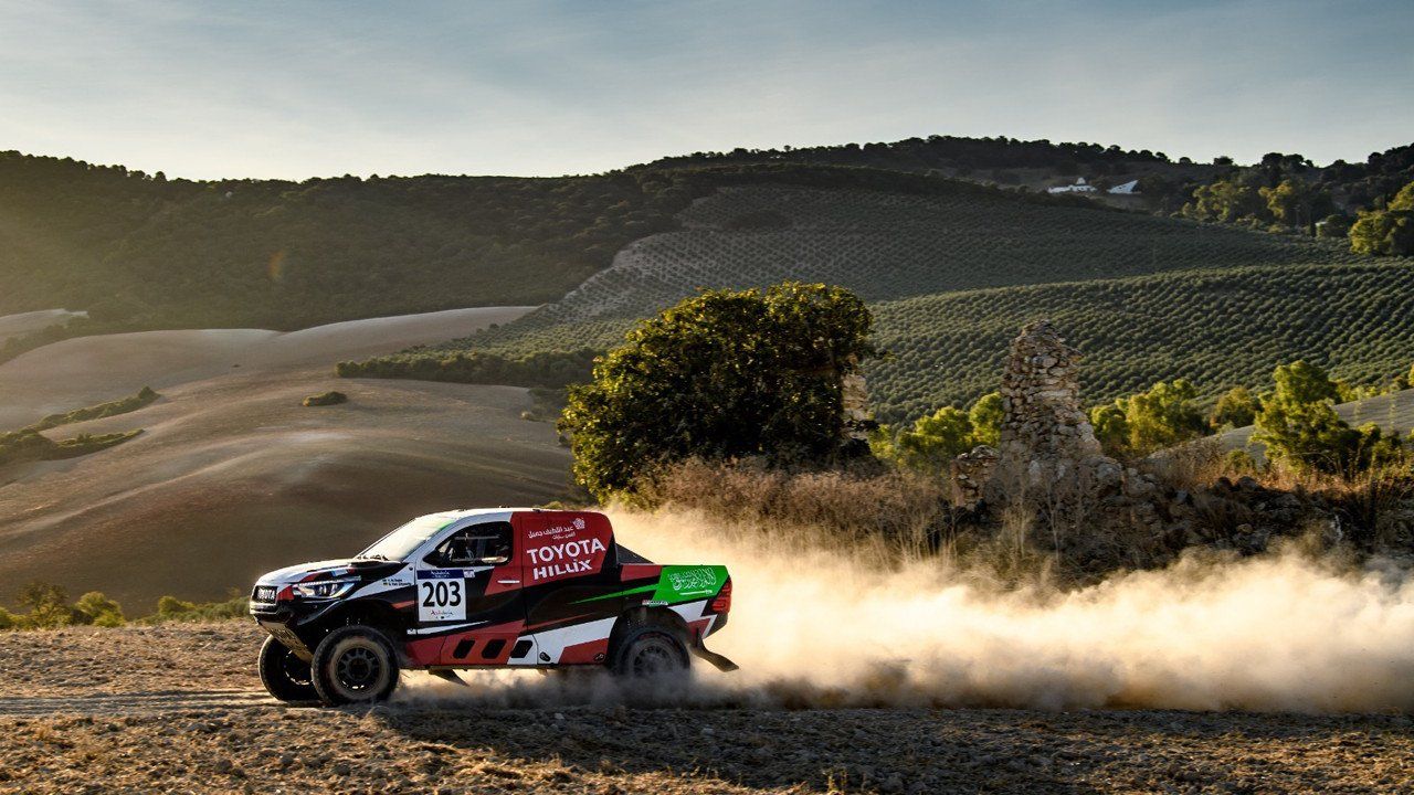 Yazeed Al-Rajhi y Joan Barreda mandan en el tercer día del Andalucía Rally