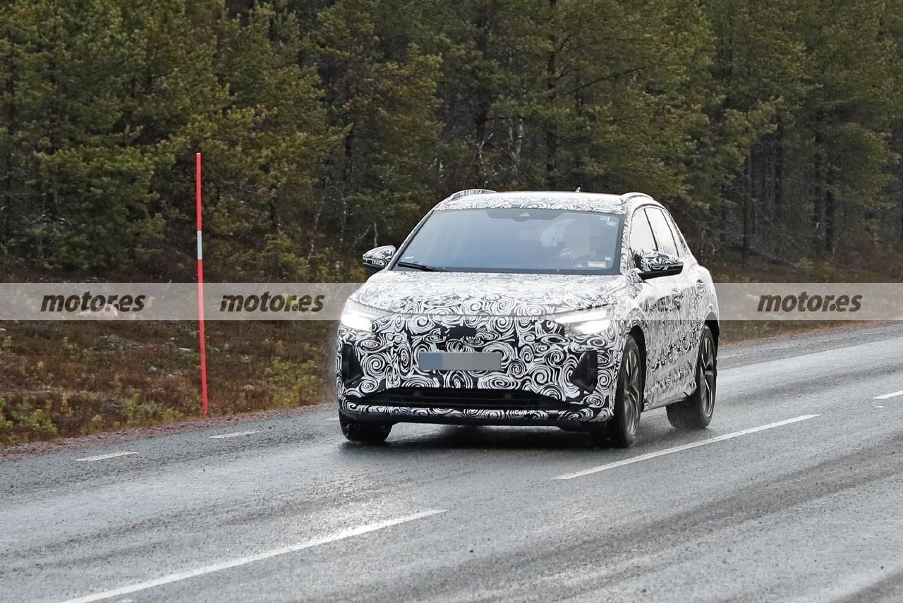 Los prototipos del Audi Q4 e-tron 2021 empiezan las pruebas de invierno en Suecia