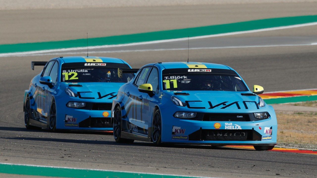 Thed Björk se anota la tercera carrera del WTCR en MotorLand Aragón