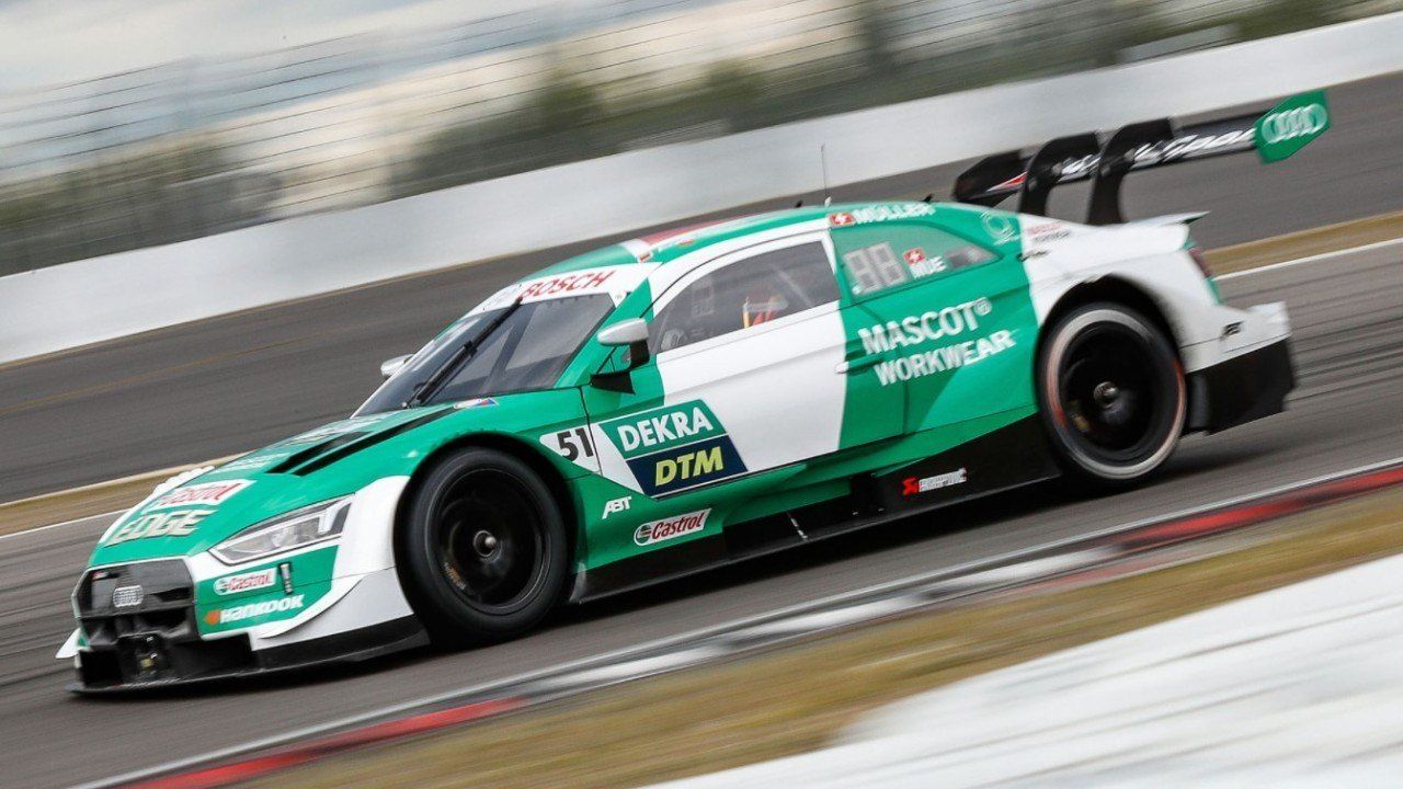 Müller desafía el tricampeonato de René Rast en los libres del DTM en Hockenheim