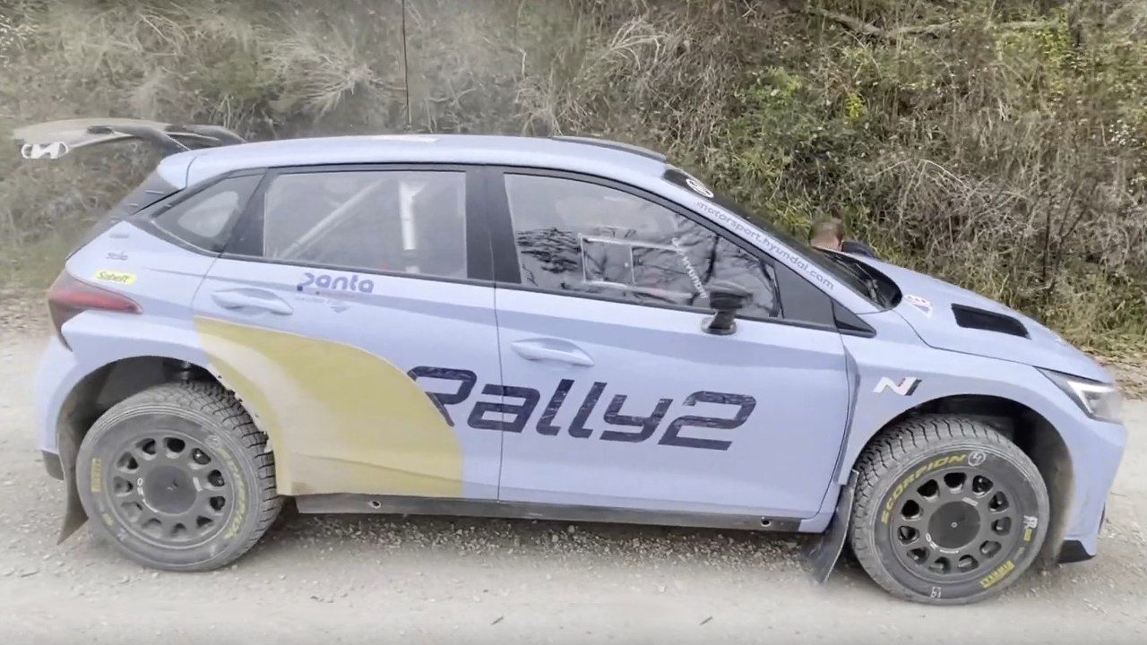 Jari Huttunen lleva a cabo el primer test del Hyundai i20 N Rally2