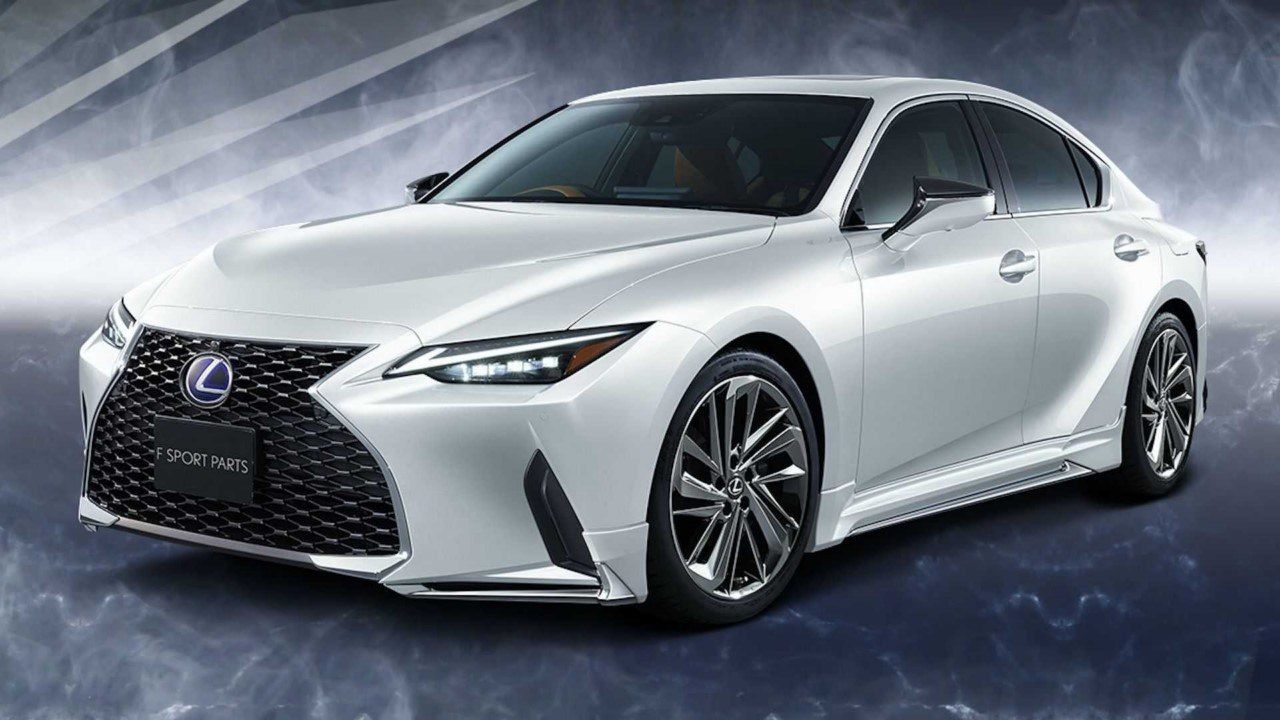 TRD lanza un paquete de personalización más agresiva para el Lexus IS 2021