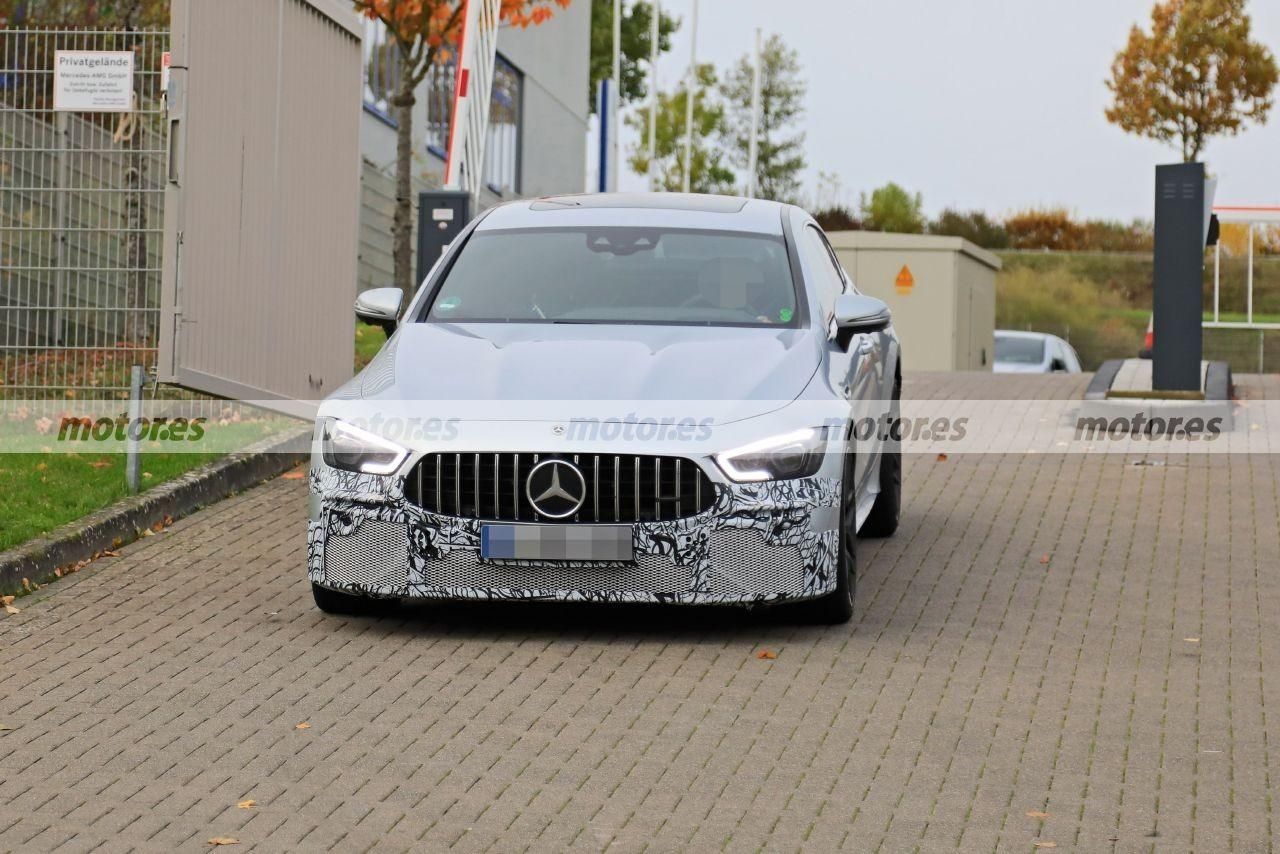 Primeras fotos espía del facelift del Mercedes-AMG GT 63 S, una actualización para 2022