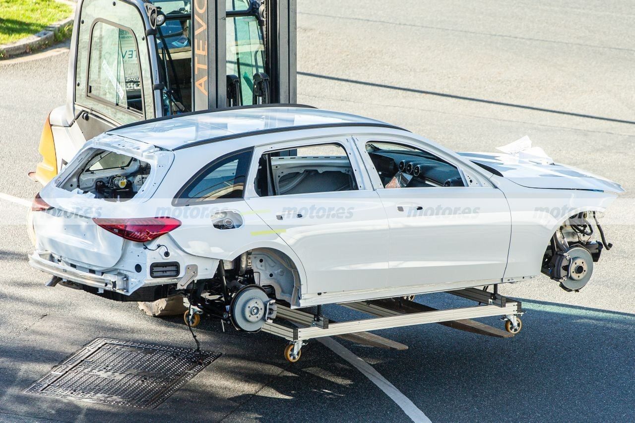 Al descubierto el nuevo Mercedes Clase C Estate 2022 en estas fotos espía