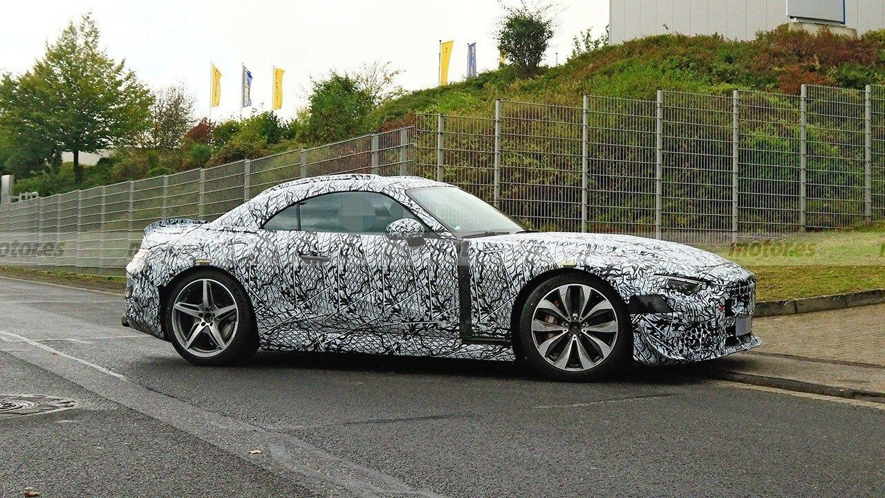 Los prototipos del Mercedes Clase SL con todo detalle en vídeo