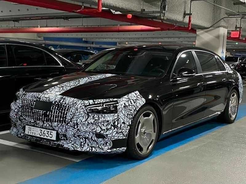 El nuevo Mercedes-Maybach Clase S 2021 se destapa en unas fotos espía en Corea del Sur